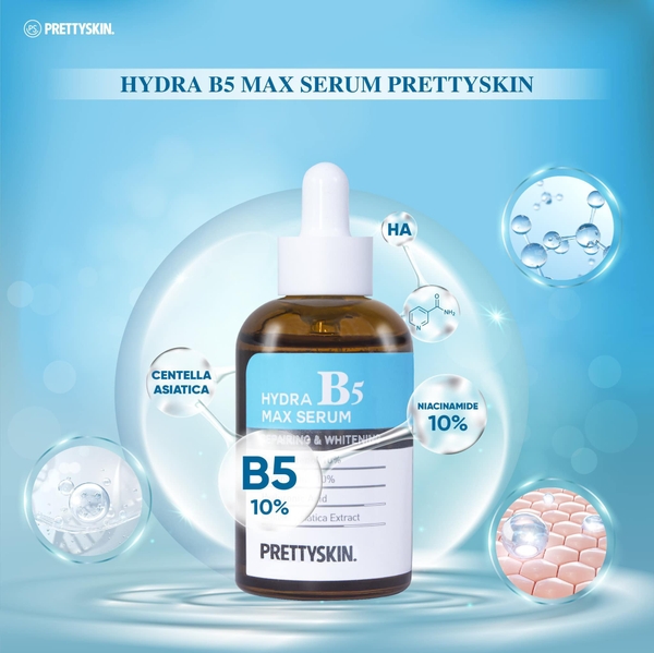 CẬN CẢNH KẾT CẤU SERUM HYDRA B5 ĐẶC SÁNH THẨM THẤU NHANH TRÊN DA